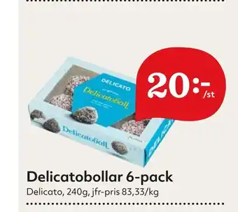 Delicatobollar 6-pack