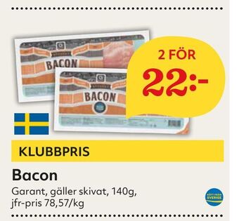 Hemköp Bacon erbjuda