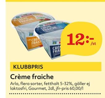 Hemköp Crème fraiche erbjuda