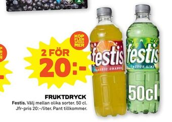 Stora Coop Fruktdryck erbjuda