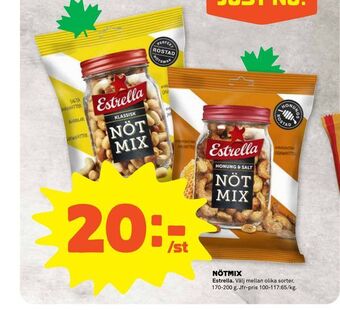Stora Coop Nötmix erbjuda