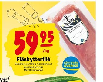 City Gross Fläskytterfilé erbjuda