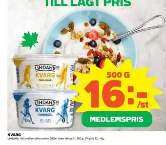 Coop Extra Kvarg erbjuda