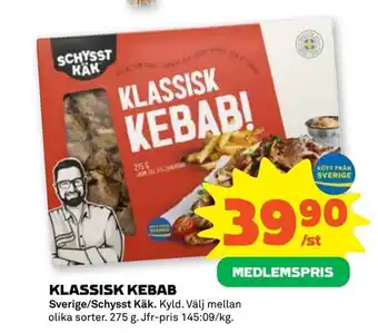 Stora Coop Klassisk kebab erbjuda