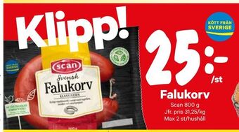 City Gross Falukorv erbjuda