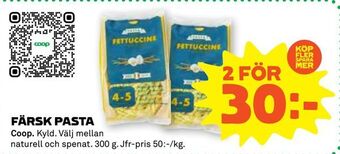 Coop Forum Färsk pasta erbjuda