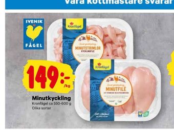 City Gross Kronfågel kycklingfilé erbjuda