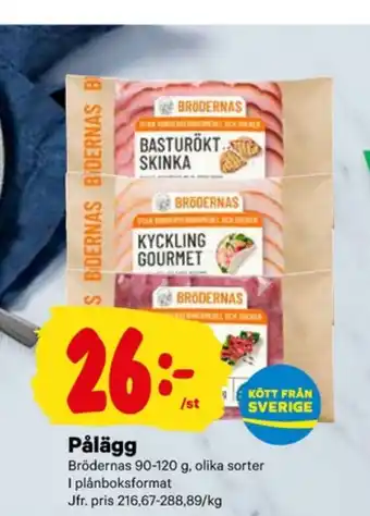 City Gross Bröderna nilsson skinka erbjuda