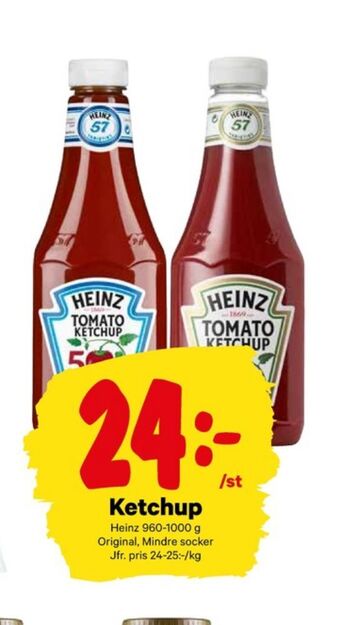 City Gross Heinz ketchup erbjuda