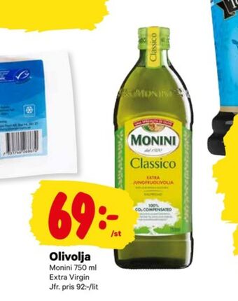 City Gross Monini olivolja erbjuda