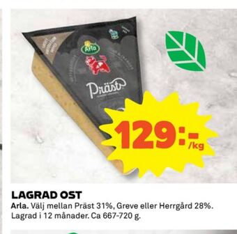 Coop Arla prästost erbjuda