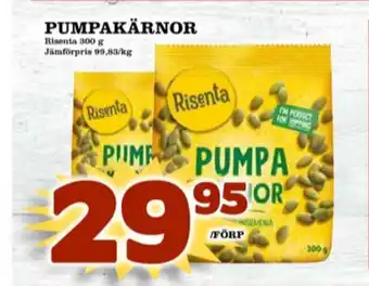 Matdax Risenta pumpakärnor erbjuda