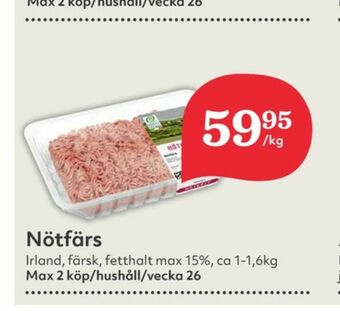 Nötfärs