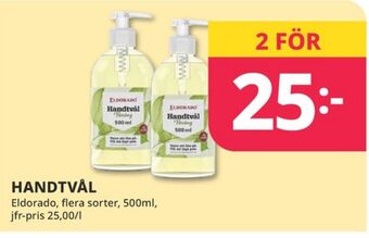 Tempo Eldorado tvål flytande erbjuda