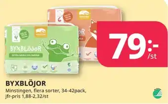 Minstingen blöjor