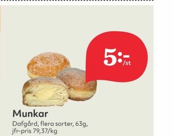 Hemköp Dafgårds Butiksbakat kaffebröd erbjuda