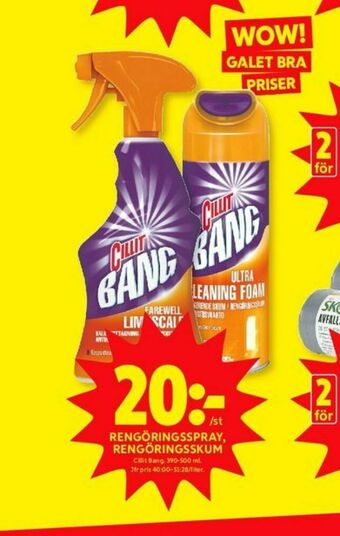Cillit Bang Rengöringsmedel