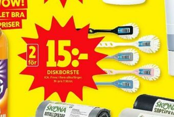 ICA Kvantum ICA Diskborste erbjuda