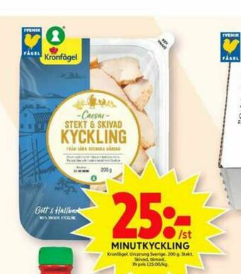 ICA Maxi Kronfågel Kyckling erbjuda
