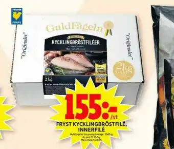 Guldfågeln Kycklinginnerfilé
