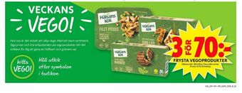 ICA Maxi Hälsans Kök Vegetarmat erbjuda