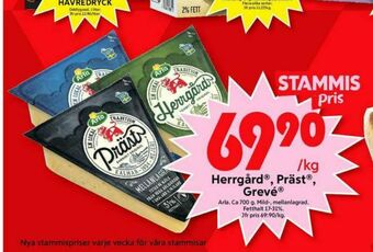 ICA Maxi Arla Prästost erbjuda