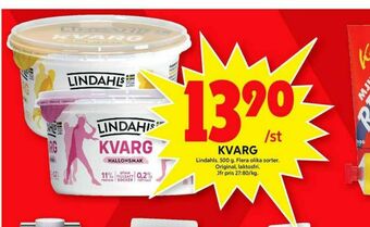ICA Maxi Lindahls Kvarg erbjuda