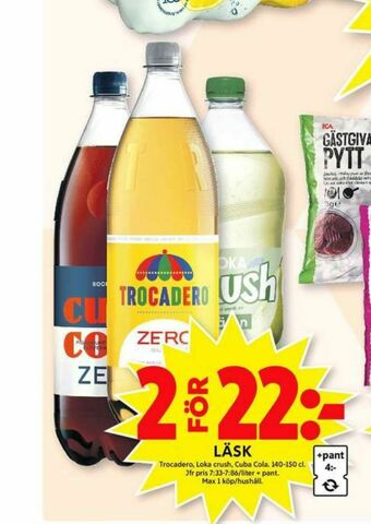 ICA Maxi Cuba Cola Läskedryck erbjuda