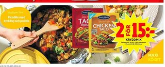 ICA Maxi Santa Maria Kryddmix erbjuda