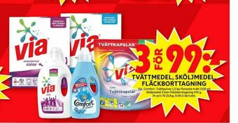 ICA Maxi Via Tabort Fläckborttagning erbjuda