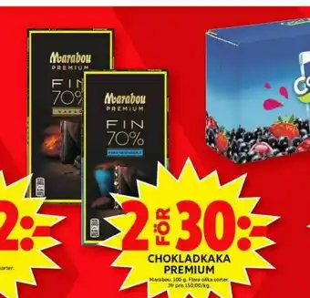 ICA Maxi Premium Chokladkaka erbjuda