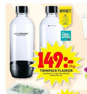 ICA Maxi Sodastream Flaskor erbjuda