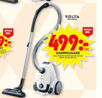 ICA Maxi Volta Dammsugare erbjuda