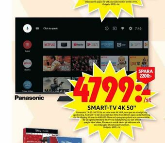 ICA Maxi Panasonic TV erbjuda