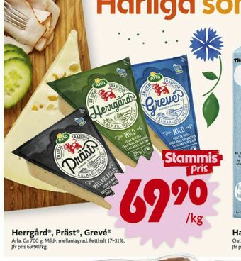 ICA Nära Arla Prästost erbjuda