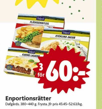 ICA Nära Dafgårds Färdigrätter erbjuda