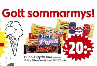 ICA Nära Japp Chokladbar erbjuda