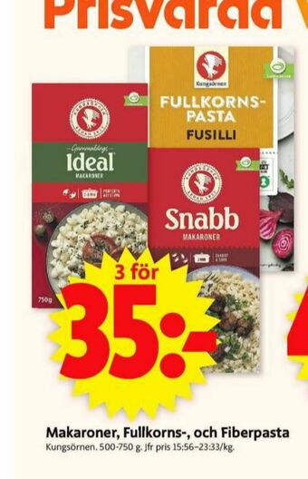 ICA Supermarket Kungsörnen Pasta sorterad erbjuda
