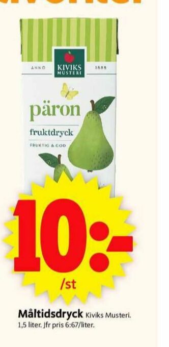 ICA Supermarket Kivik Fruktdryck erbjuda
