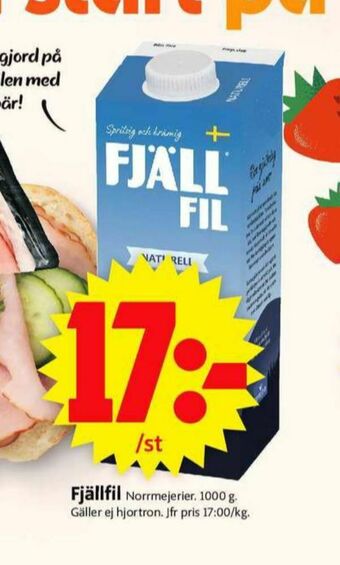 ICA Supermarket Fjällfil Filmjölk erbjuda