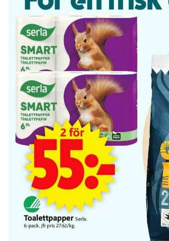 ICA Supermarket Smart Toalettpapper erbjuda