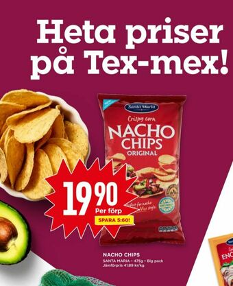 Willys Santa Maria Nachos erbjuda