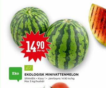 Willys Vattenmelon erbjuda