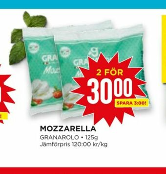 Willys Granarolo Mozzarella erbjuda