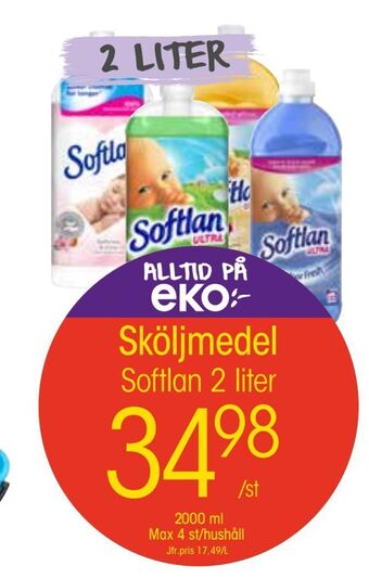 EKO Sköljmedel erbjuda