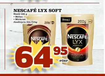 Matdax Nescafé lyx soft erbjuda