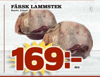 Matdax Färsk lammstek erbjuda
