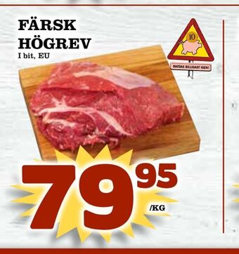 Matdax Färsk högrev erbjuda