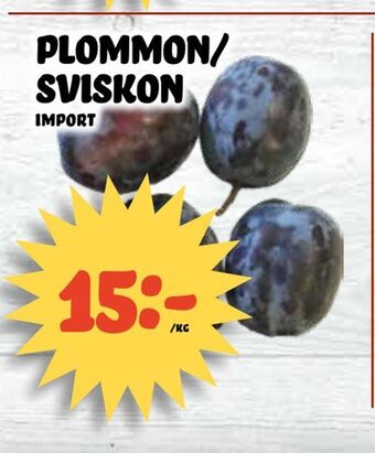 Nelins Plommon/ sviskon erbjuda