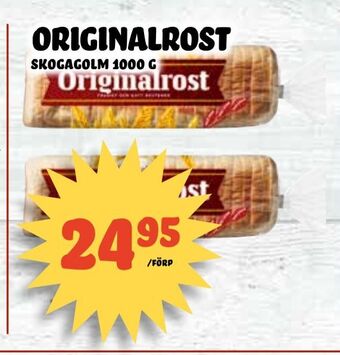 Nelins Originalrost erbjuda